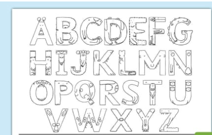 Printable:Lzkptbpzhay= Alphabet