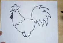 Drawing:Kqu30c7x4xo= Rooster