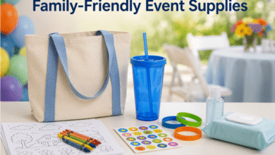 Simple Supplies for Family-Friendly Events